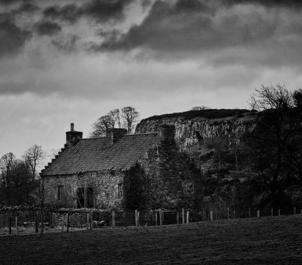 Derelict Cottage, East Lothian, Scotland.